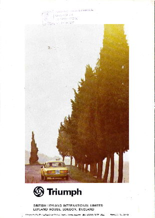 Triumph- Spitfire 1500 (NL)(R&uuml;ckseite)